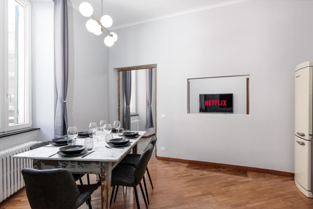 Апартаменти Esclusivo 130 Mq + Terrazzo Via San Vincenzo Генуя Екстер'єр фото
