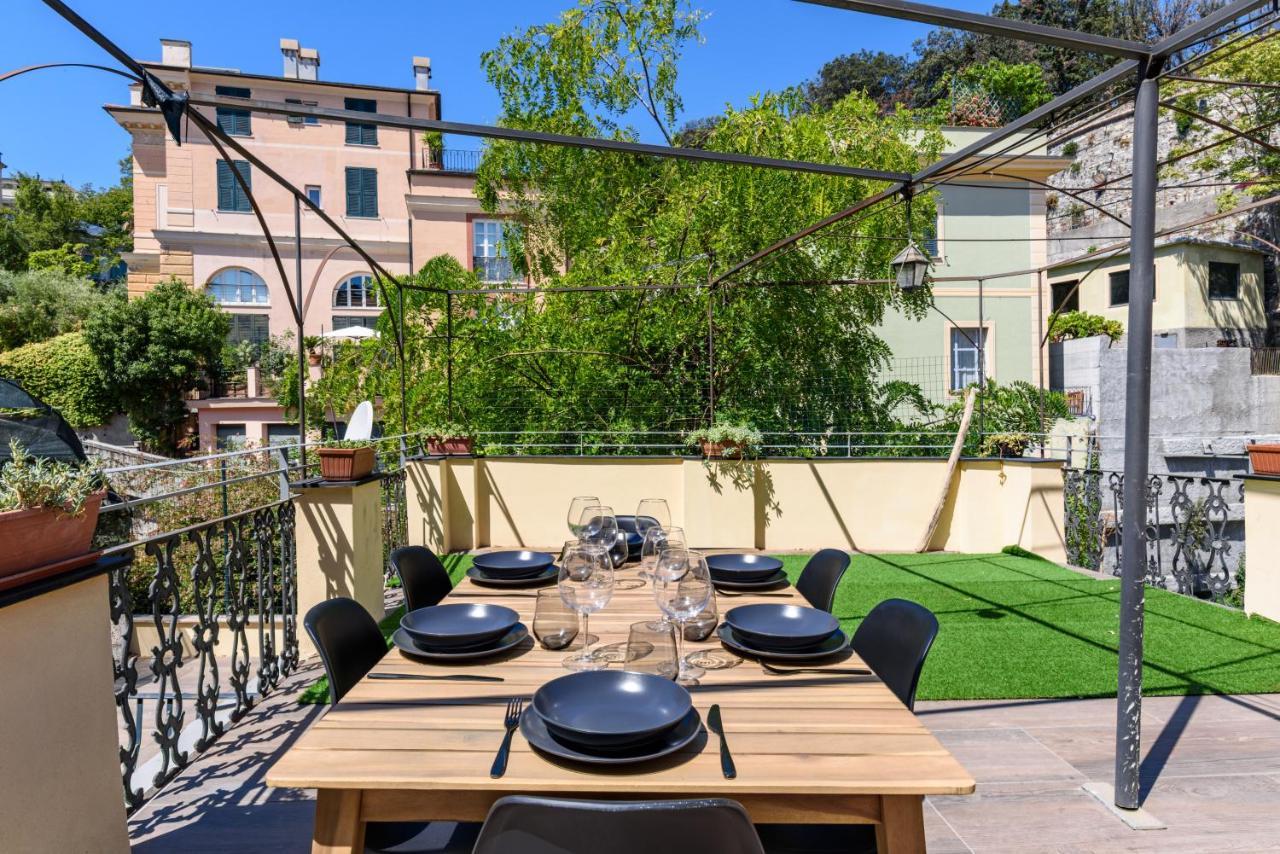 Апартаменти Esclusivo 130 Mq + Terrazzo Via San Vincenzo Генуя Екстер'єр фото