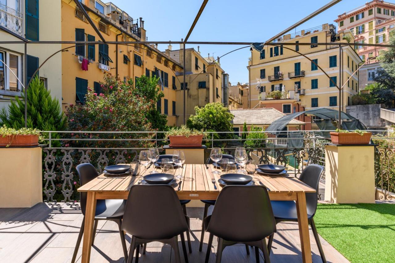 Апартаменти Esclusivo 130 Mq + Terrazzo Via San Vincenzo Генуя Екстер'єр фото